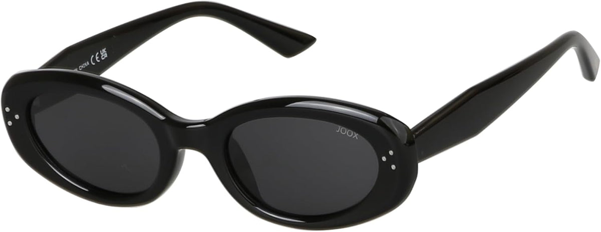 JOOX Retro Oval Sunglasses Women,Vintage Polarized Cat Eye Sun Glasses with UV400 Protection，Cute Round Shades 90s Beach