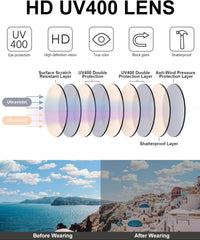 JOOX Retro Oval Sunglasses for Women Men Designer Sun Glasses Classic Shades UV400 Protection